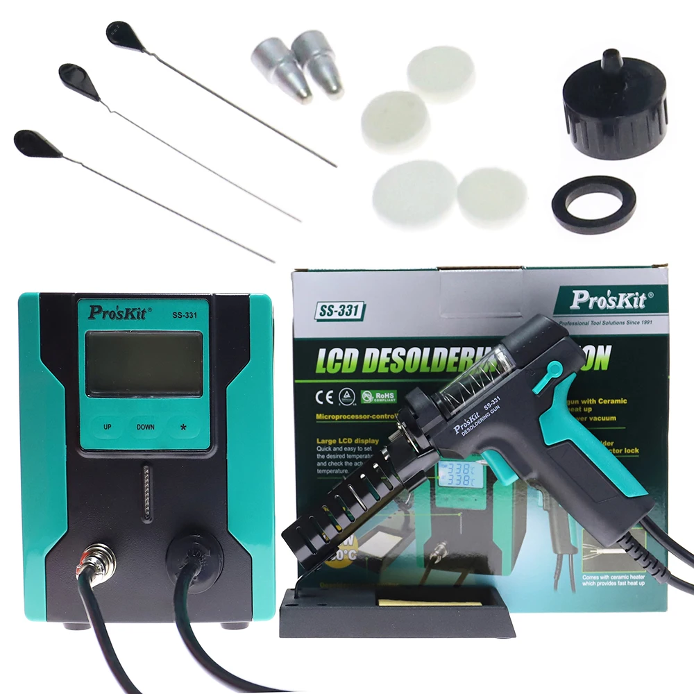 Desoldering Gun Vacuum Electric - SS-331 LCD Digital Electric Desoldering Station