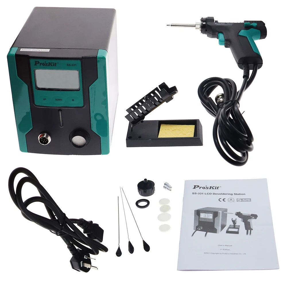 SS-331 LCD Digital Electric De - đánh giá và giá Desoldering Gun Vacuum Electric